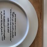 Salvador Dali numbered porcelain plate