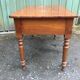 Louis Philippe style farmhouse table in solid cherrywood