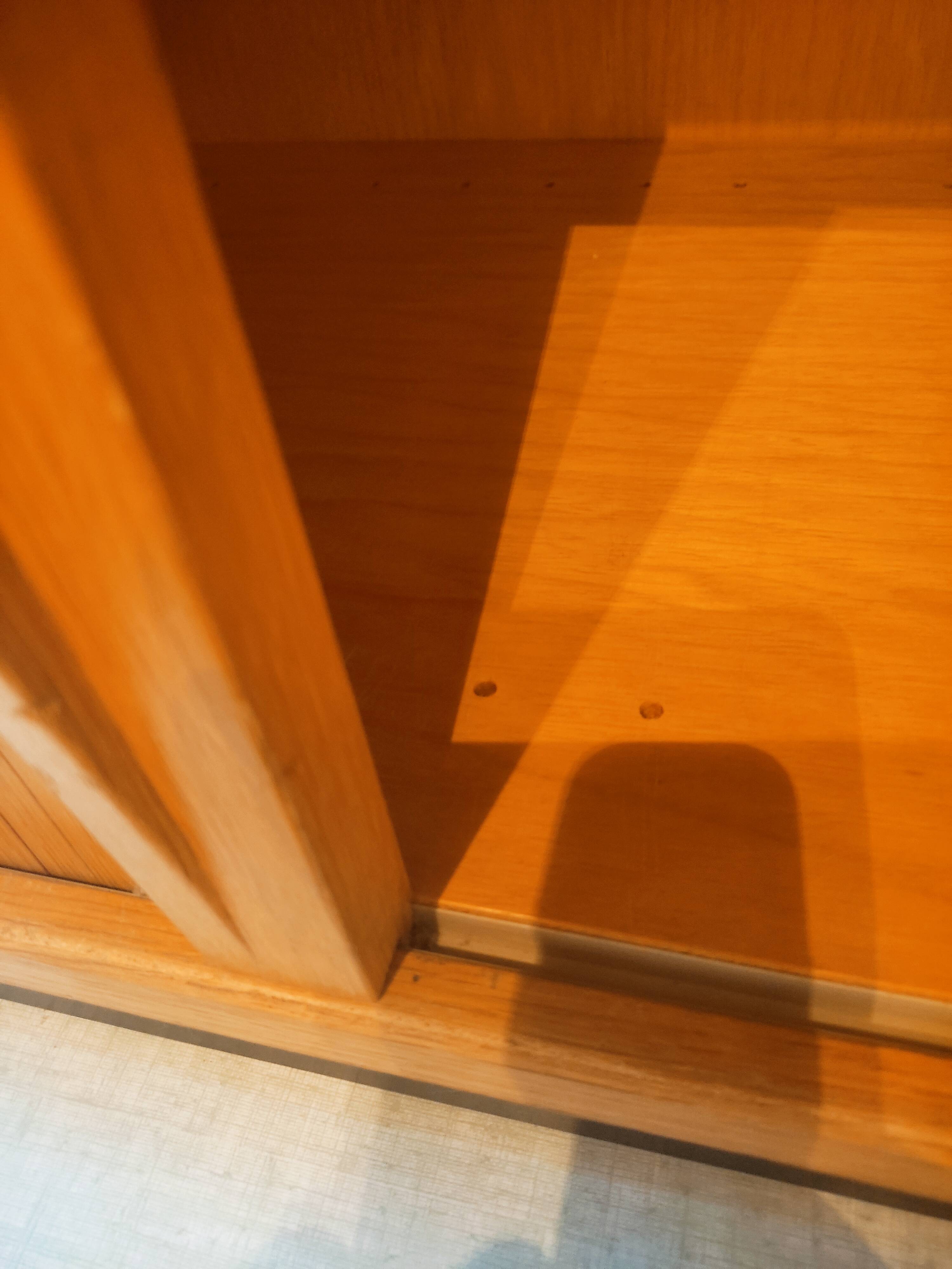 Solid beech office row