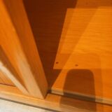 Solid beech office row