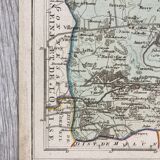Old map of Meaux