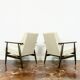 Fauteuils Type 300 190 en Velours Côtelé par H. Lis, 1960s, Set de 2