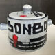 Vintage ceramic bonbonnière from Vallauris, signed.