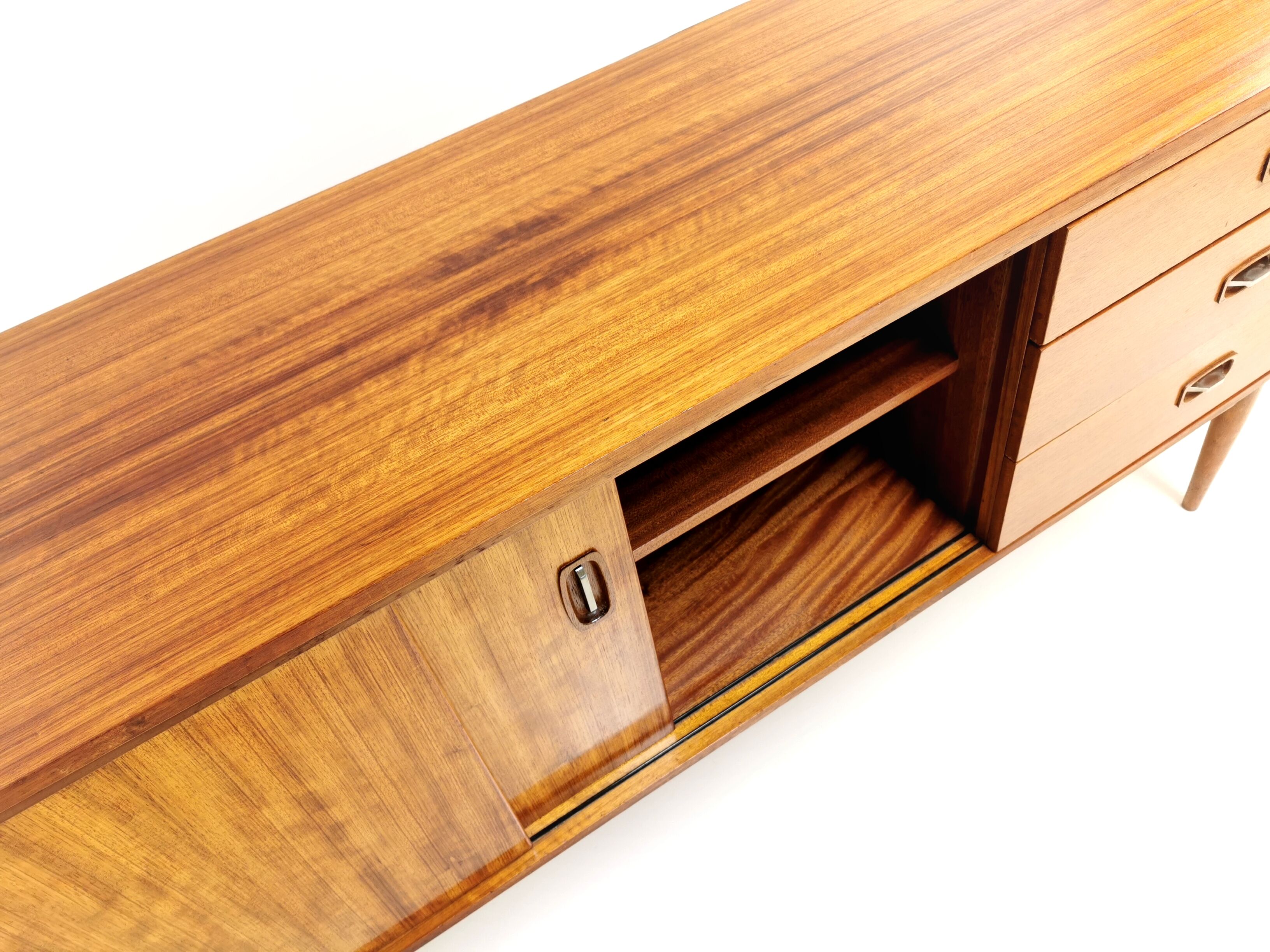 British made Austinsuite teak mid century sideboard, 1960s