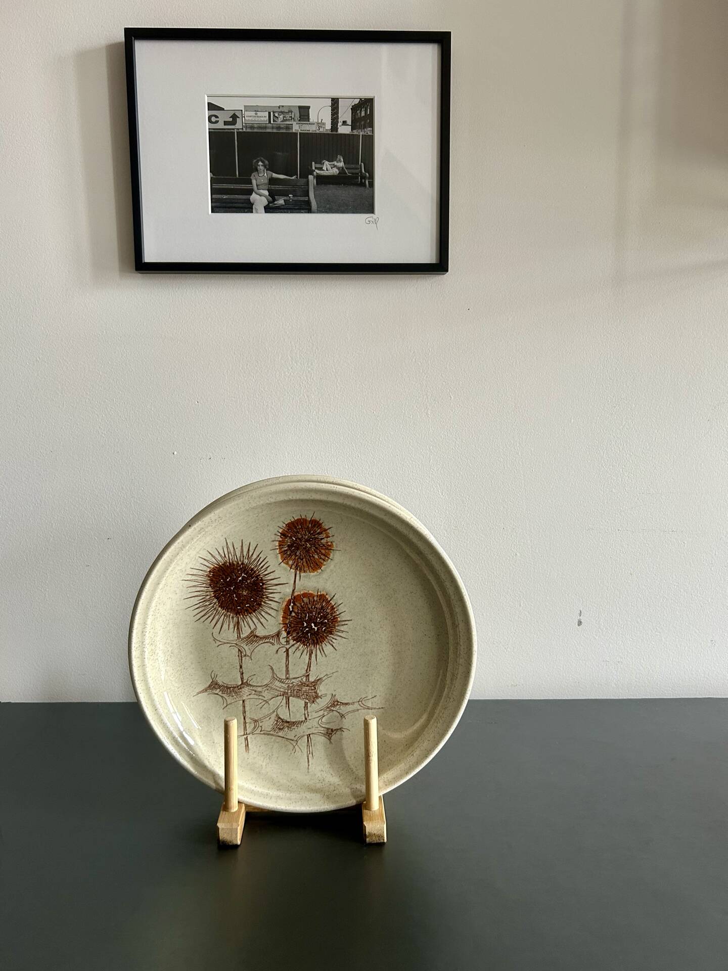 Plates and serving dish Sarreguemines