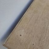 Table basse de ferme rustique en chêne massif Aérogommer - 1m18.5