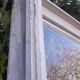Wooden canopy 3 windows with bellows and abbatant