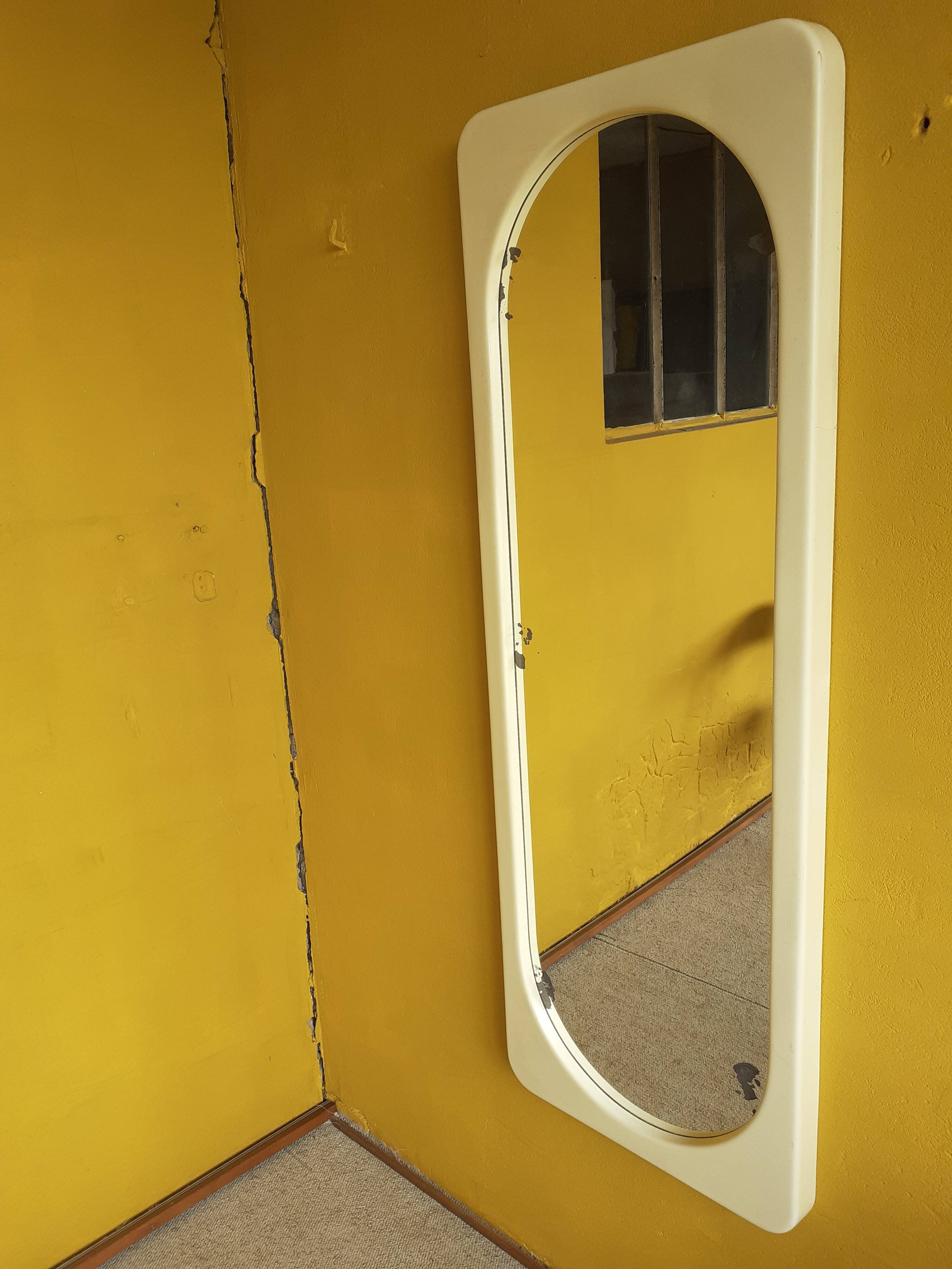 Large mirror 70's 49x140cm