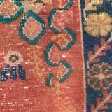 Vintage turkish oushak rug 160x89 cm carpet