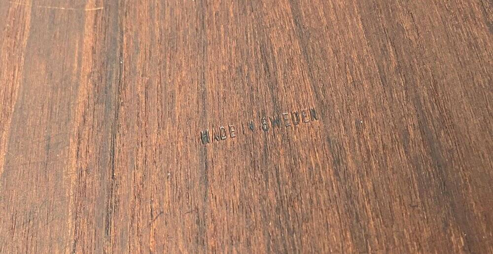Mid-Century Wooden Tray, Sweden, 1960s