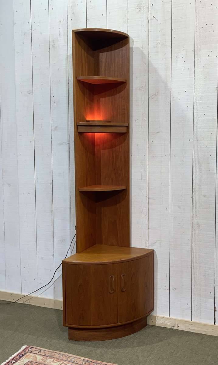 GPlan teak corner cabinet from the 1970s