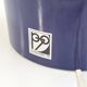 Blue night / mauve ceramic table lamp by Perdomello 70, 1970