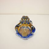 Art glass vintage ashtray designed by josef hospodka in the 1960's.
