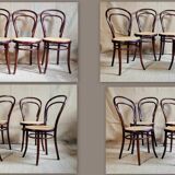 4 chairs bistrot N°14 late nineteenth / early twentieth