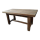 Table basse rustique en bois massif – Style Campagne Chic / Ferme