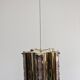 Hollywood Regency brass pendant by Vitrika, Denmark circa 1970.