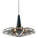 Vintage Danish Hanging Lamp by Werner Schou, 1970s