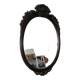 Miroir en bois sculpté