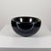 Black Belgian Marble Vase with Turquoise Stone Inlay