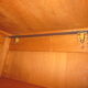 Old anthracite grey cabinet