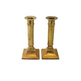 Brass candlesticks