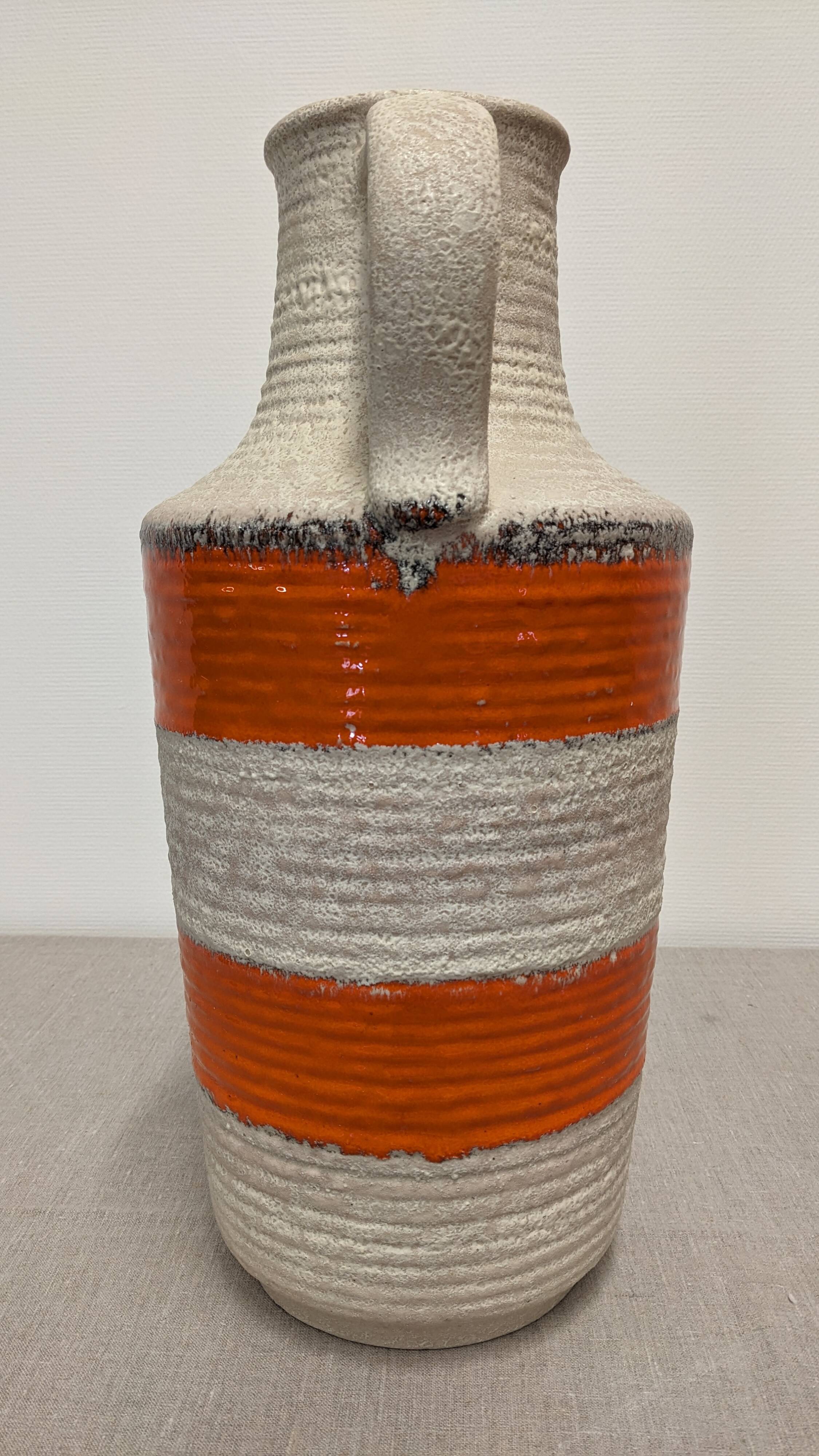 XL ceramic vase by Carstens, West Germany circa 1960