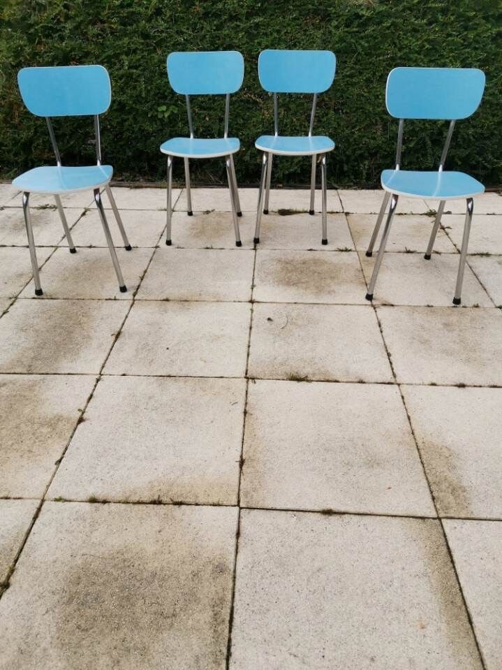 Chairs in formica year 50/60