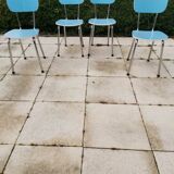 Chairs in formica year 50/60