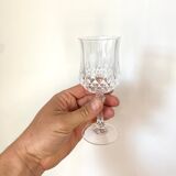 Wine glasses - Cristal d'Arques - Longchamp model - Perfect condition - vintage