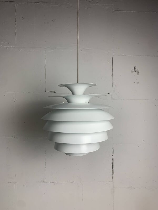 Lampe à suspension scandinave danoise ''Barcelona'' en forme d'artichaut par Bent Karlby, années 1960