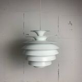 Danish Scandinavian artichoke "Barcelona" hanging pendant lamp by Bent Karlby, 1960s