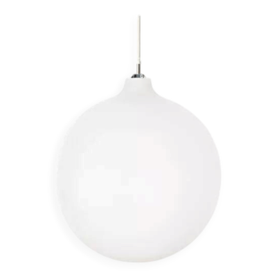 Suspension danoise en opale modèle Wohlert Ø 30 cm. Vintage