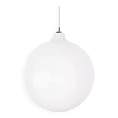 Suspension danoise en opale modèle Wohlert Ø 30 cm. Vintage