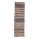 1970s Turkish runner handwoven wool flatweave kilim rug  102x340