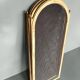 1920s brass fire screen with splash protection
