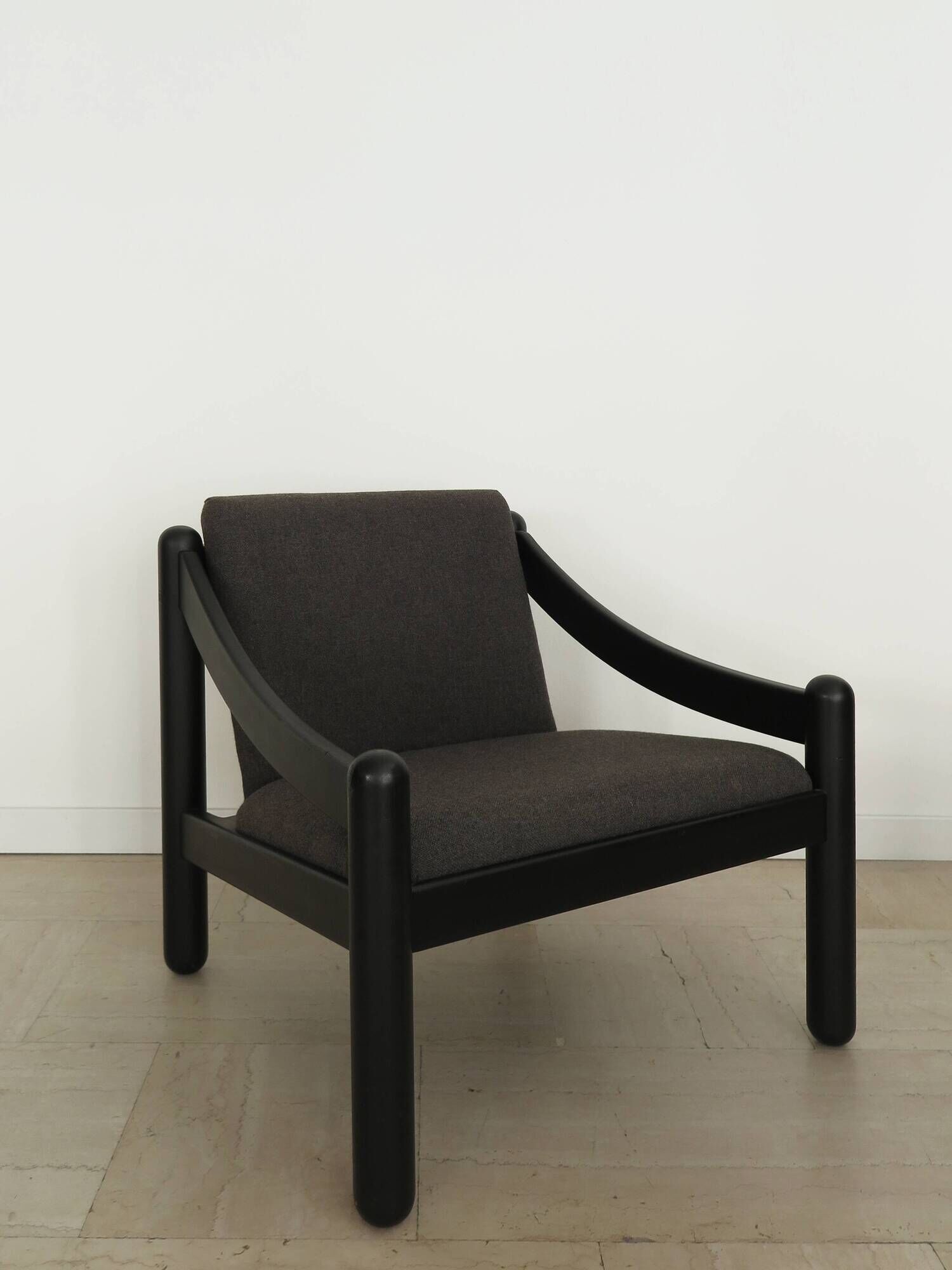 Italian Carimate armchair designed by Vico Magistretti for Cassina  1960s