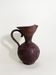 Vase Pichet en Terre Cuite Intérieur Émaillé Effet Bois Gravé