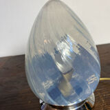 Suspension en verre et métal Art Déco