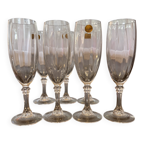 Flûtes en cristal