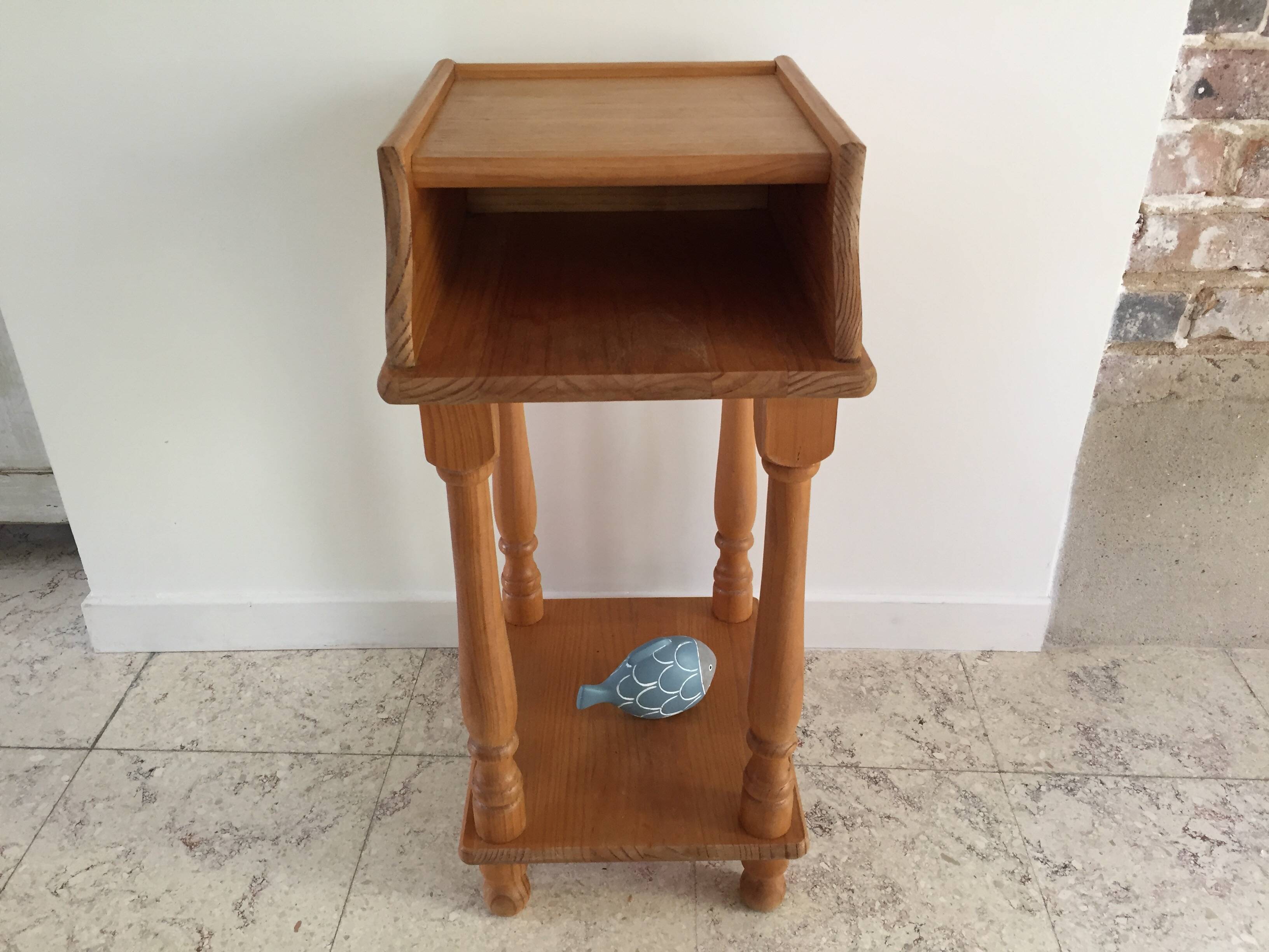 Small vintage bedside table