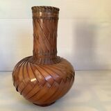 Large bamboo ikebana vase