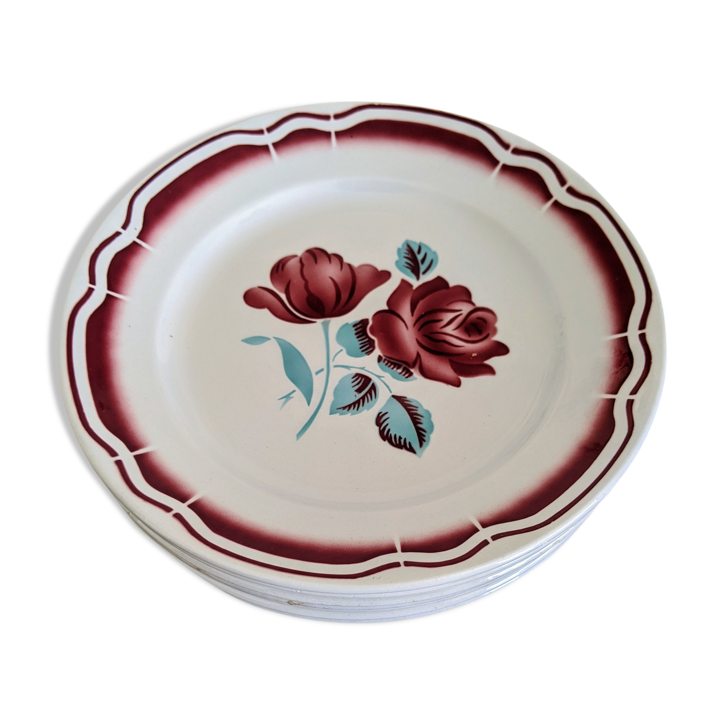 7 Badonviller plates