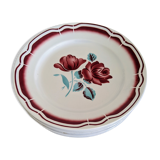 7 Badonviller plates