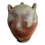 XXL Stoneware Jar Puisaye Antique 19th Century French Crafts