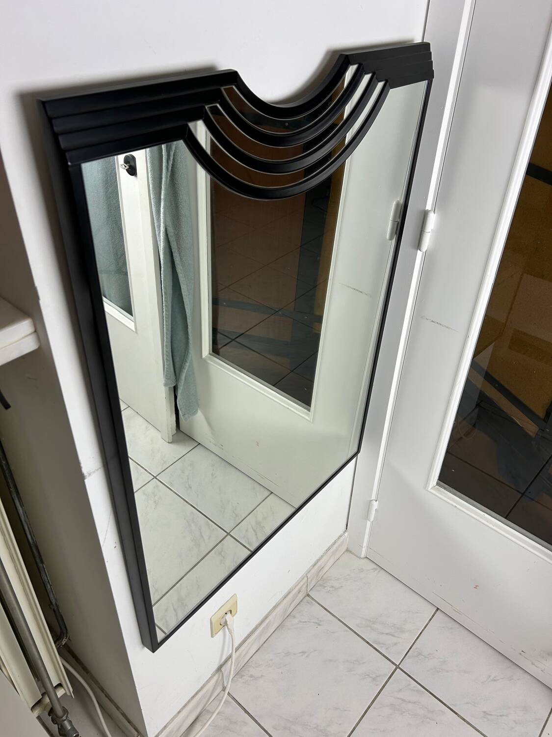 Vintage Deknudt mirror art deco style