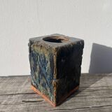 Vase de potier en grès émaillé