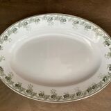 Moulin de Lou earthenware oval dish