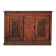 Mountain buffet in larch and solid pine, Folk art, 19th century