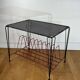 Small metal coffee table - Mathieu Matégot style, 50s/60s