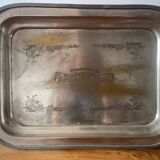 Old restaurant tray